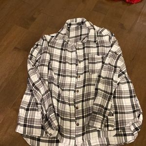 Hollister plaid XS